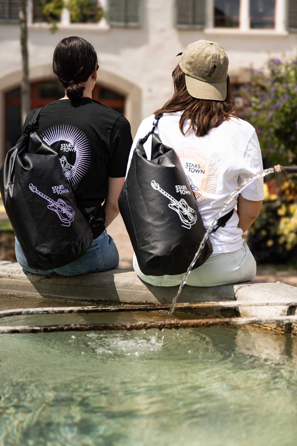 Drybag mit Gitarren-Design