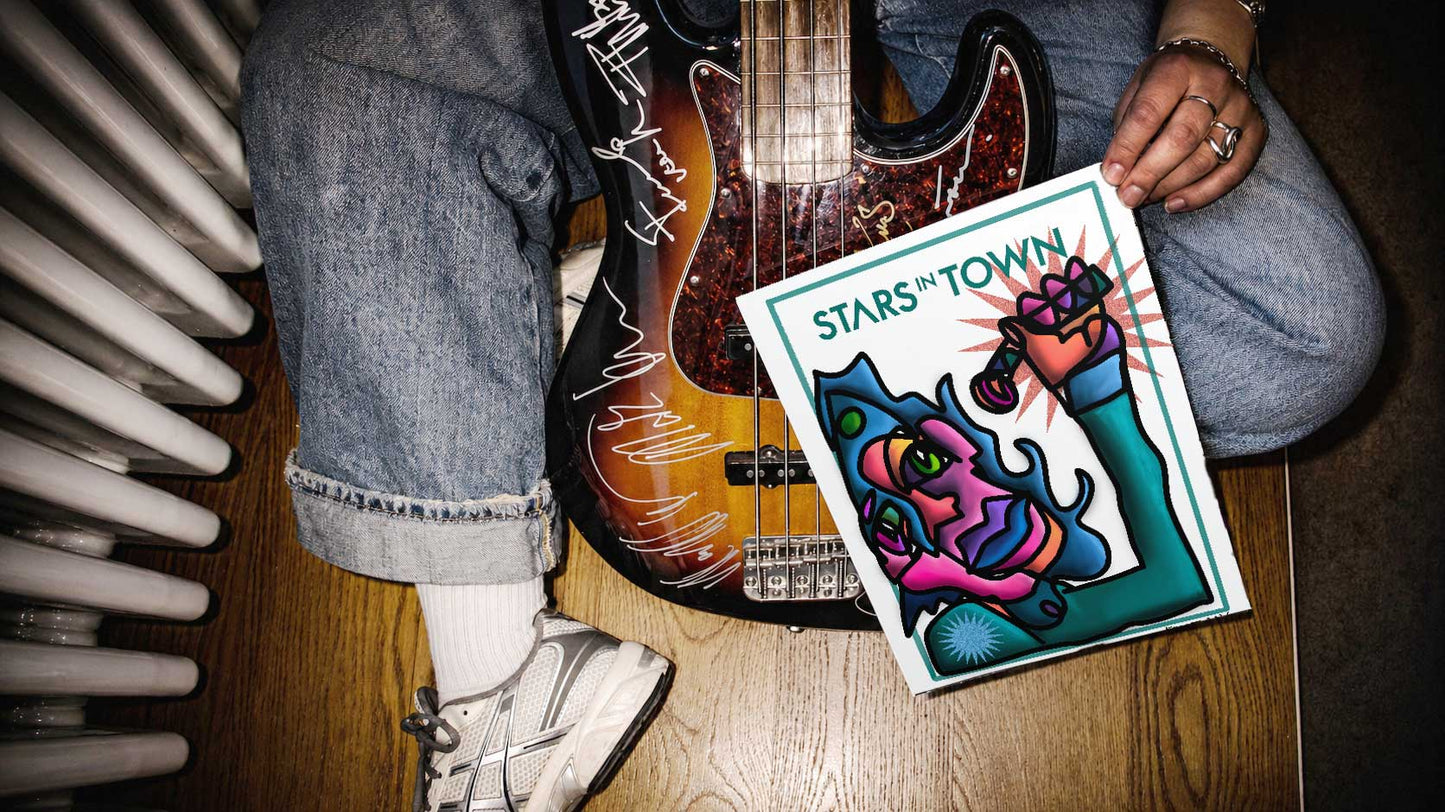 STARS IN TOWN JUBILÄUMS-POSTER – Exklusives Design von Knaao