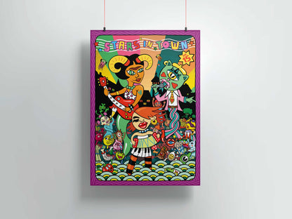 STARS IN TOWN JUBILÄUMS-POSTER – Exklusives Design von Roman Maeder