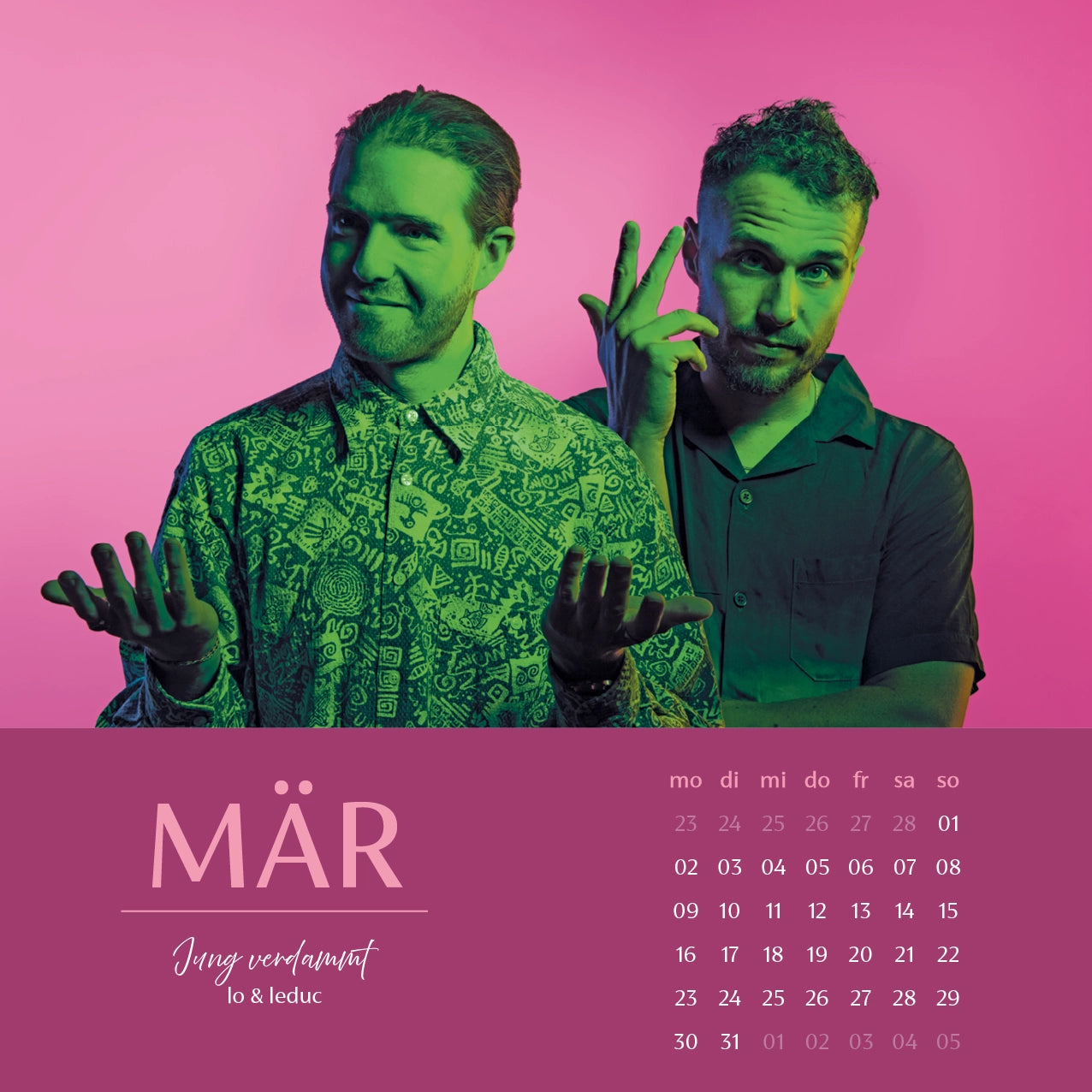 MOMENTS IN TOWN KALENDER 2026