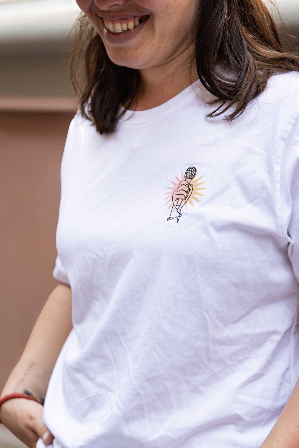 T-Shirt mit Gitarren-Design