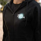 Zipper Hoodie mit Gitarren-Design